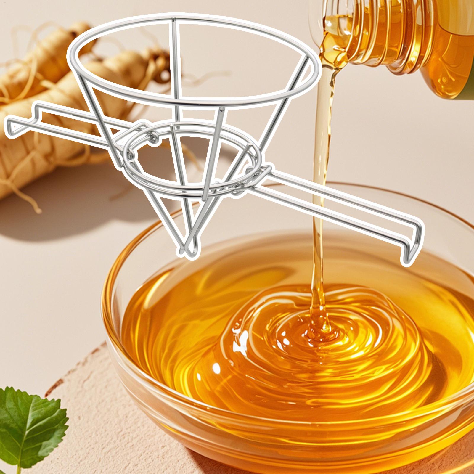 Home Cooking Oil Filter - حامل فلتر الزيت من الستانلس ستيل