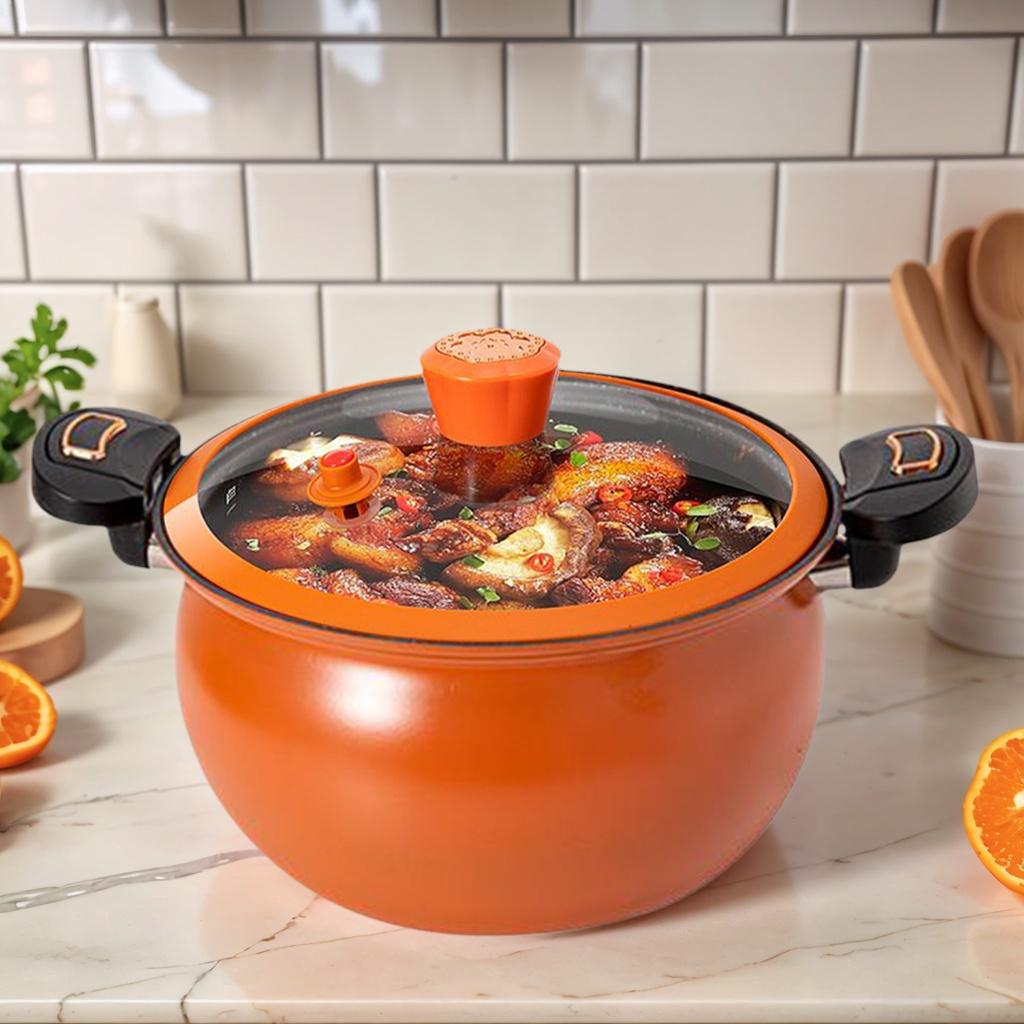 طنجرة ضغط للطهي البطيء سريعة ا - مراجعة Home Cooking Fast Foods وسعره