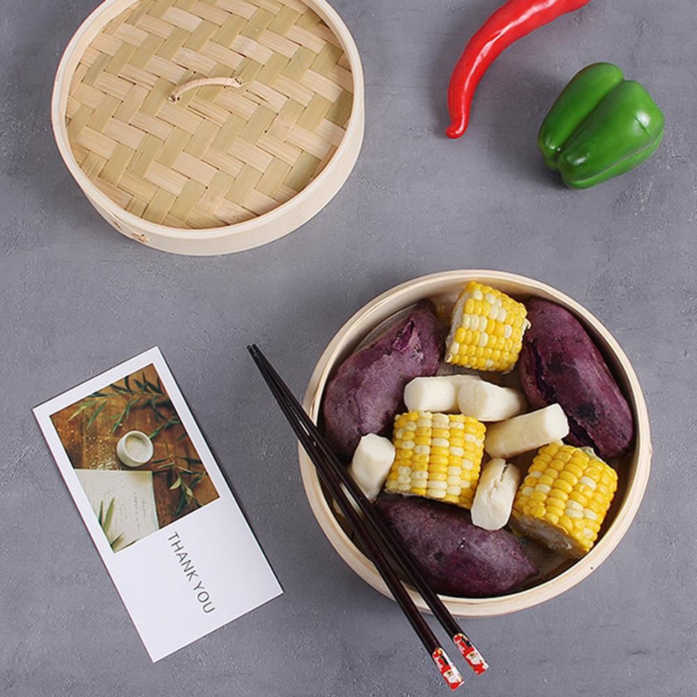 أدوات مطبخ صينية من الخيزران:  - مراجعة Steamer Bamboo Set وسعره