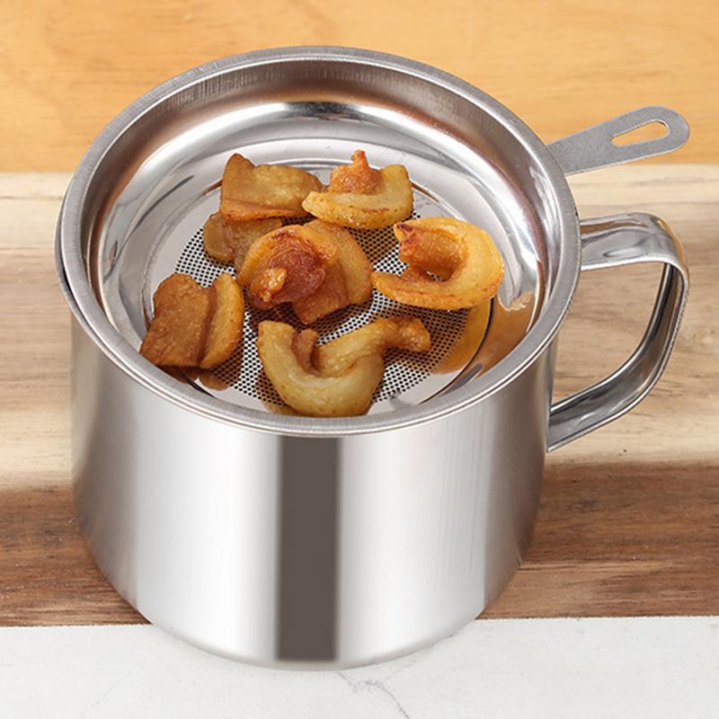 الفولاذ المقاوم للصدأ فلتر زيت - مراجعة Home Cooking Oil Filter وسعره