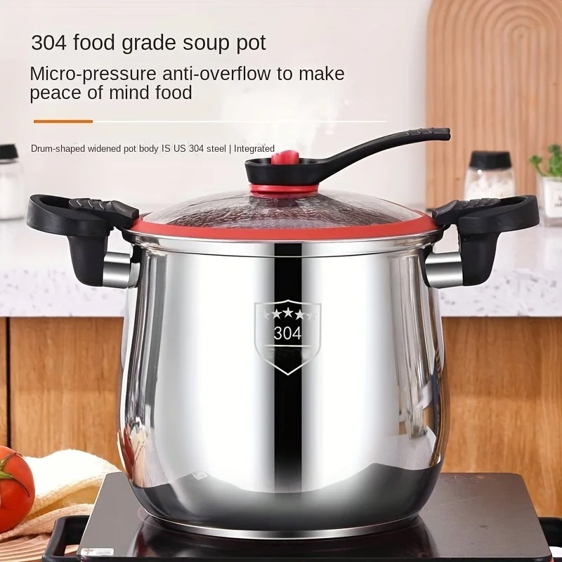 304 الفولاذ المقاوم للصدأ قدر  - مراجعة Home Cooking Fast Foods وسعره
