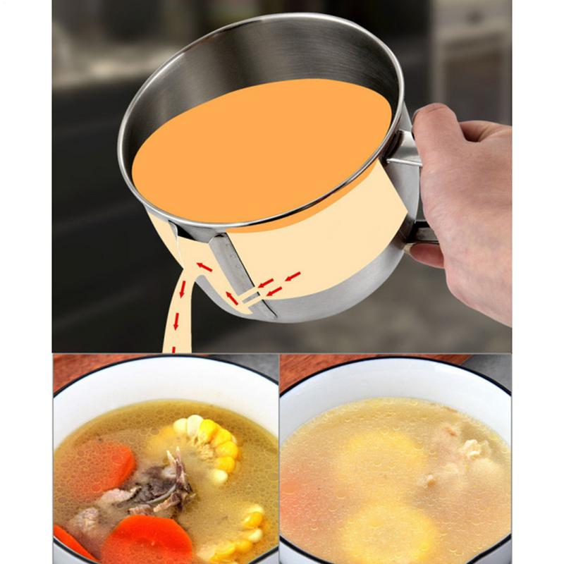 الفولاذ المقاوم للصدأ وعاء الح - مراجعة Home Cooking Oil Filter وسعره
