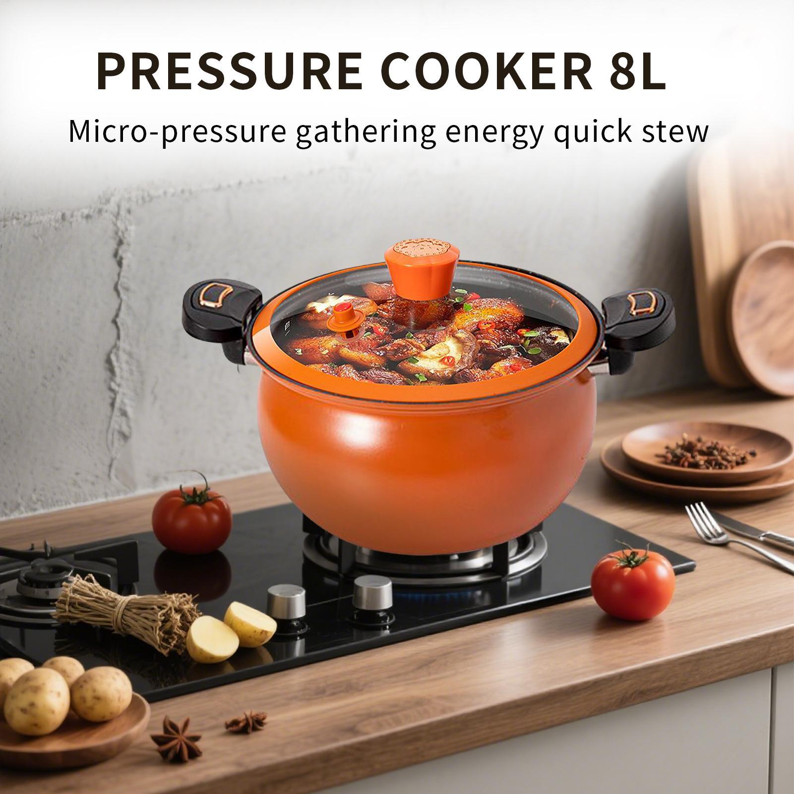 وعاء الضغط غير عصا وعاء الطبخ  - مراجعة Home Cooking Fast Foods وسعره
