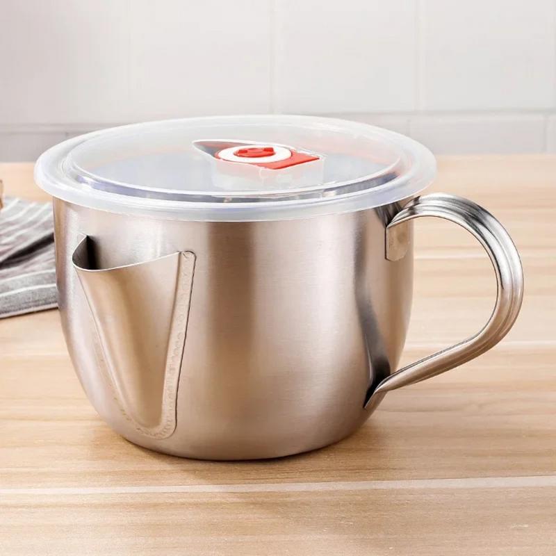 وعاء فصل الدهون والزيت والمرق  - مراجعة Home Cooking Oil Filter وسعره