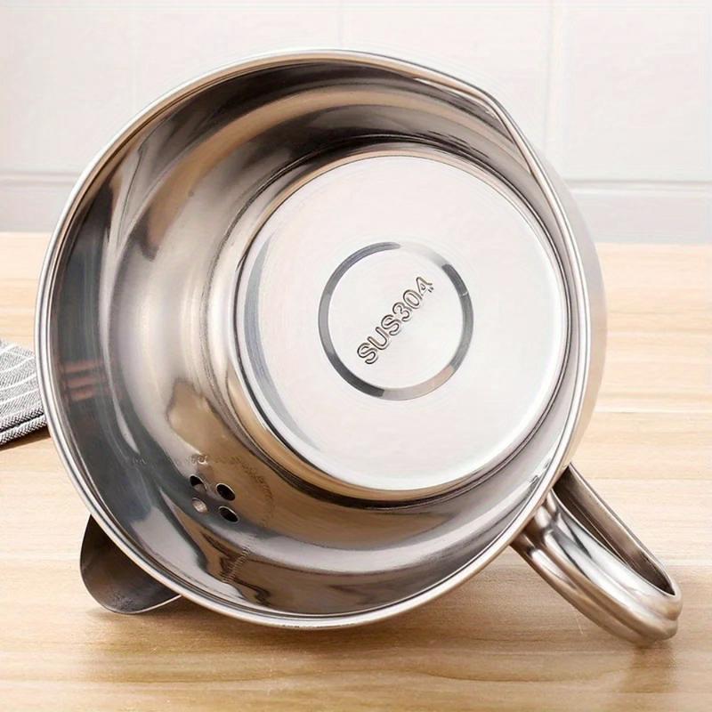 وعاء فصل الدهون والزيت والمرق  - مراجعة Home Cooking Oil Filter وسعره