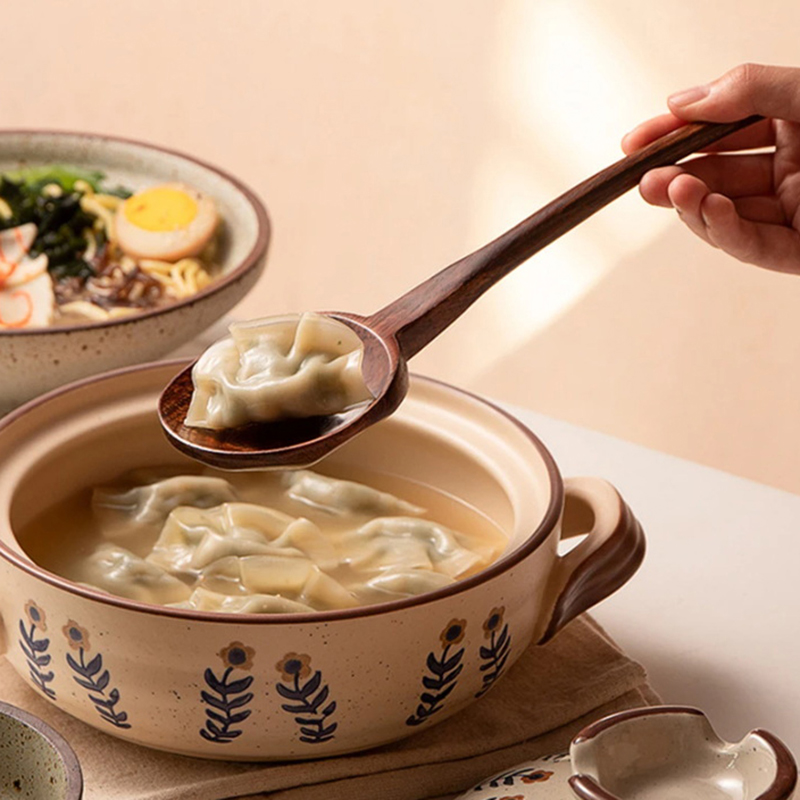 ملعقة خشبية طويلة للرامن، أدوا - مراجعة Home Cooking Meals وسعره