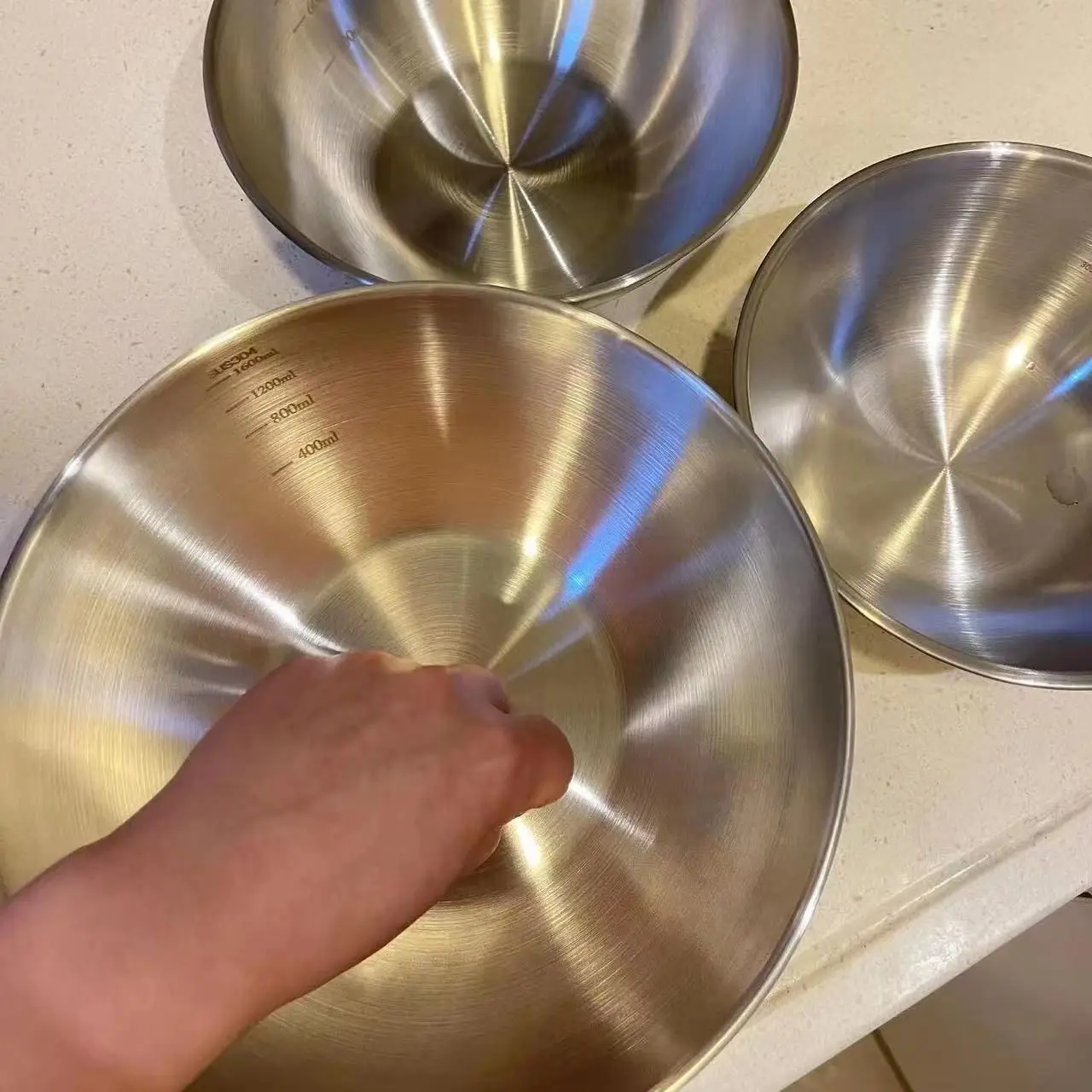طقم أوعية ستانلس ستيل 1-3 قطع  - مراجعة Home Cooking Meals وسعره