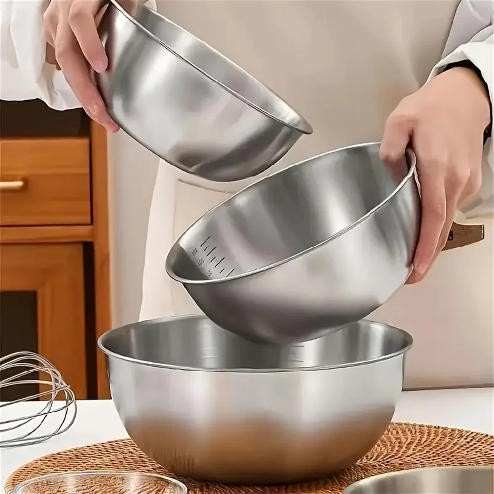 طقم أوعية ستانلس ستيل 1-3 قطع  - مراجعة Home Cooking Meals وسعره