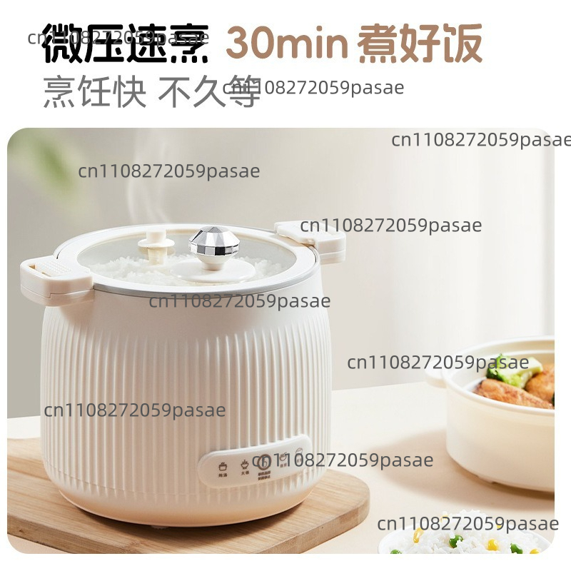 قدر طهي كهربائي سعة 1.6 لتر، و - مراجعة Home Cooking Fast Foods وسعره